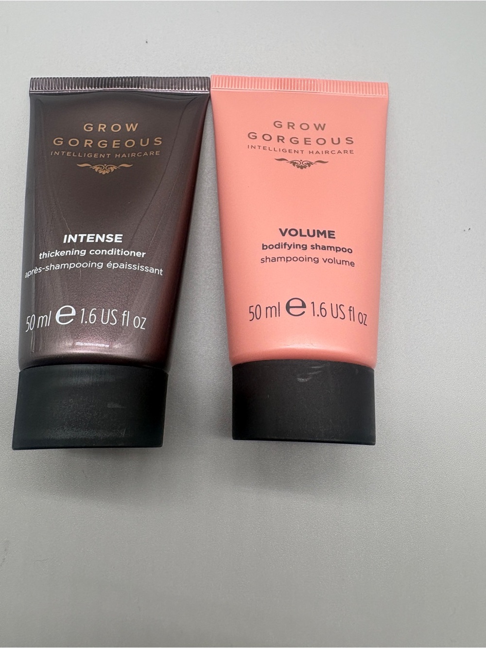 Grow Gorgeous Shampoo Conditioner Travel Duo 50ml Each New